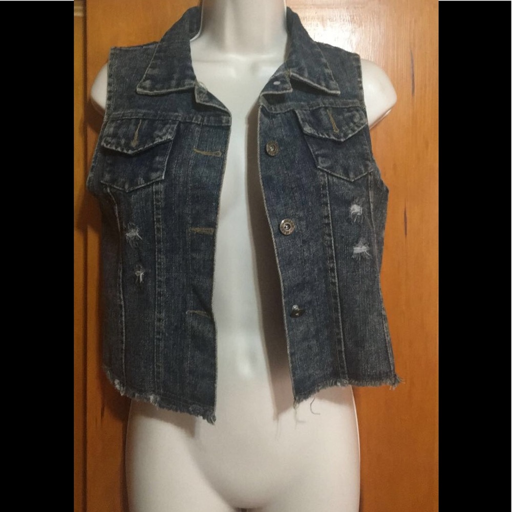 Bedazzled jean jacket